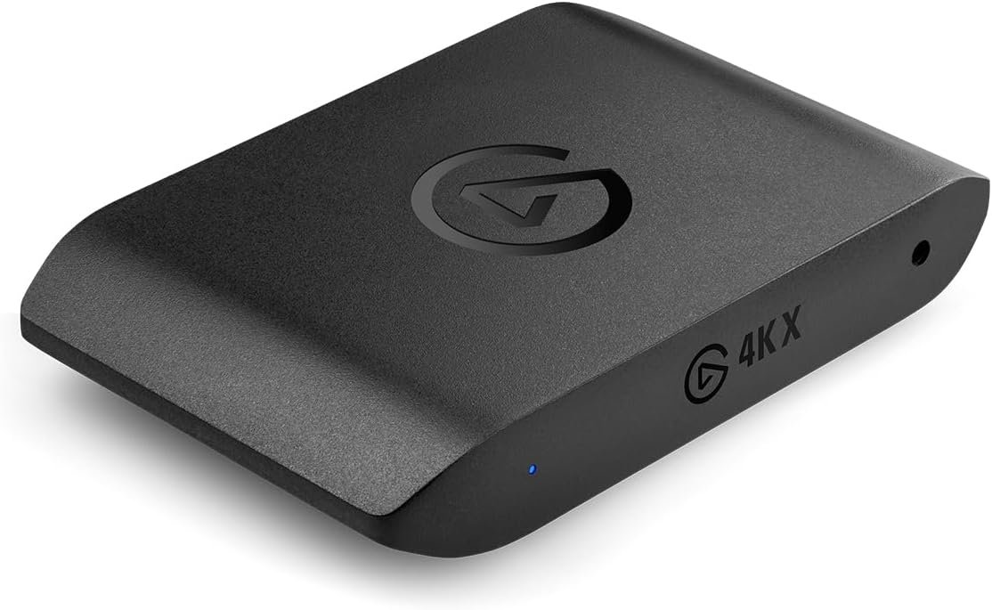 Elgato 4K X – Capture Up to 4K144 with Ultra-Low Latency on PS5|Pro, Xbox Series X|S, Nintendo Switch 2, OBS and More, HDMI 2.1, VRR, HDR10, USB 3.2 Gen 2, for Streaming & Recording, PC|Mac|iPad