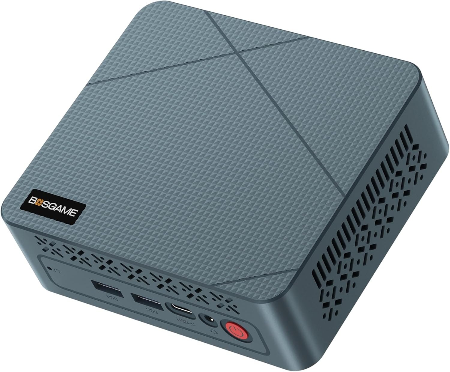 BOSGAME E2 Mini PC Ryzen 5 3550H, 16GB RAM DDR4, 512GB SSD, Equipped 11 Pro Desktop Computers, WiFi 5 BT 5.2, Micro Computer Support 4K, Home Office Casual Gaming
