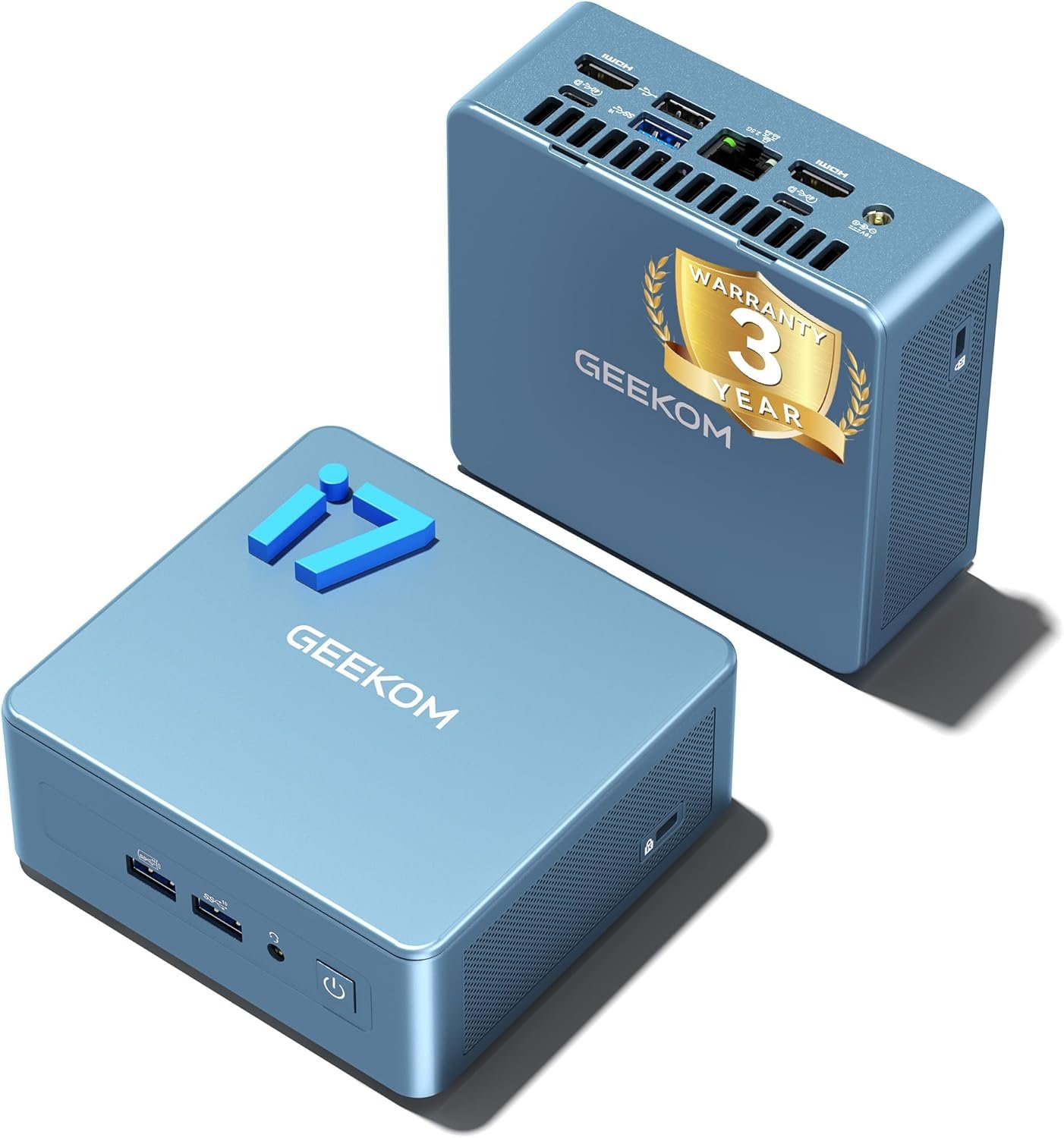 GEEKOM Mini PC IT12[Best Intel NUC12 Alternative],3-Year Quality Support,with 12th Gen Intel i7-1280P Mini Computers,32GB RAM/1TB NVMe SSD Windows 11 Pro Desktop PC,USB 4.0/2.5G LAN/8K/SD Solt