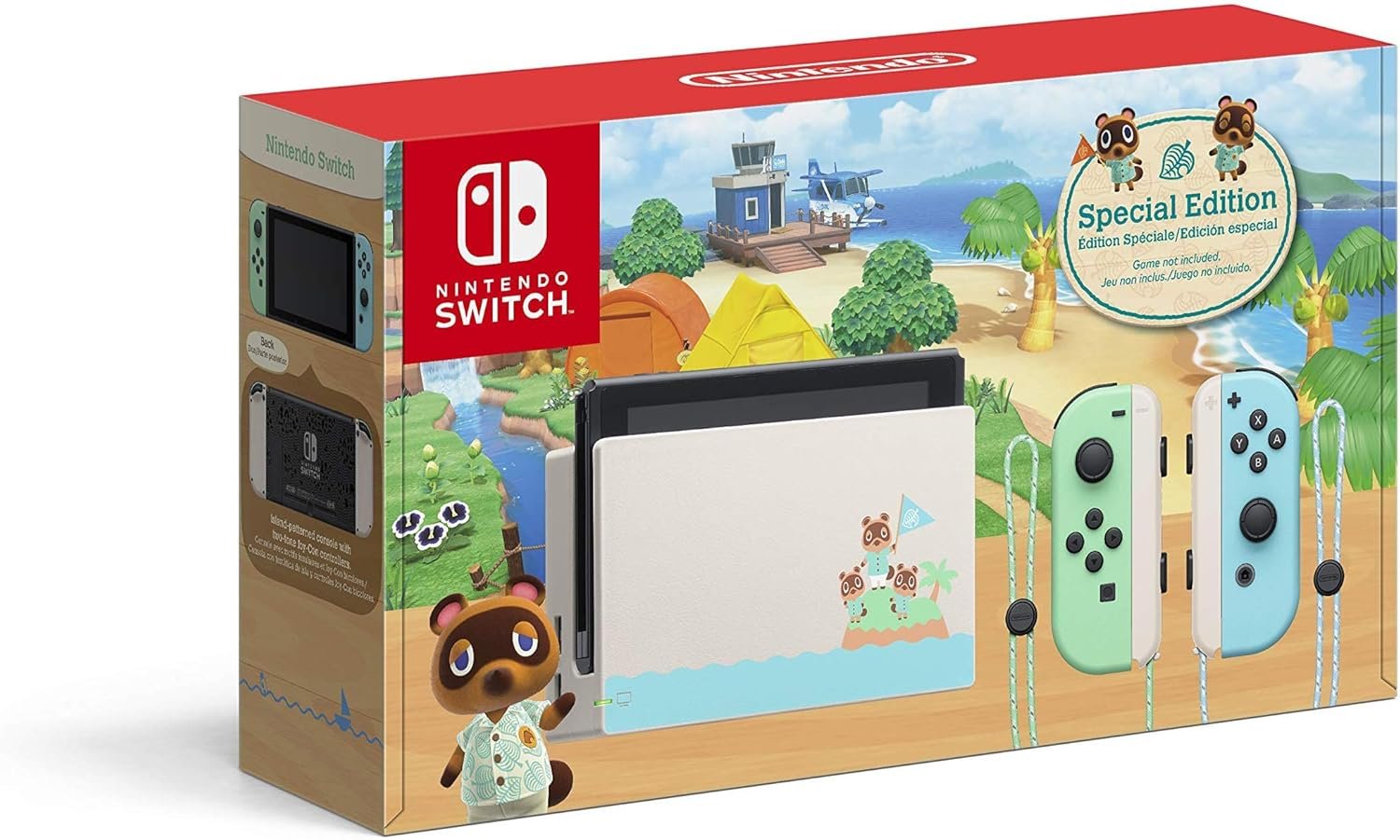 Newest Nintendo Switch – Animal Crossing: New Horizons Special Edition