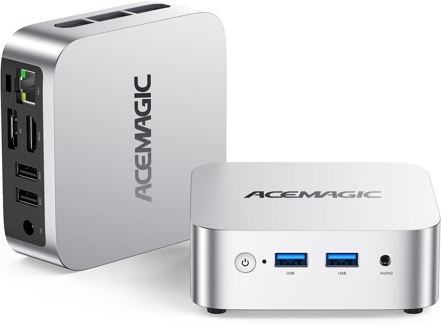 ACEMAGIC V1 Mini PC Computers, Intel Twin Lake N150(Turbo 3.6GHz), 16GB DDR4 RAM 1TB M.2 SSD Mini Desktop Computer, 4K HDMI DP/2xUSB3.2 WiFi6/BT5.2, VESA GbE, HTPC/Business Office Micro Pc