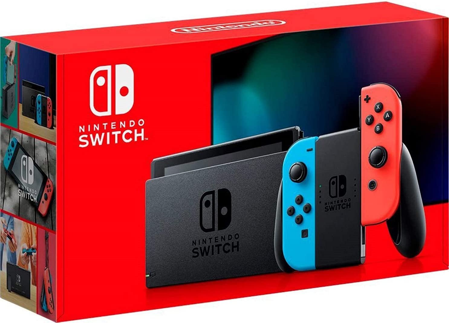 Nintendo – Switch 32GB Console – Neon Red/Neon Blue Joy-Con