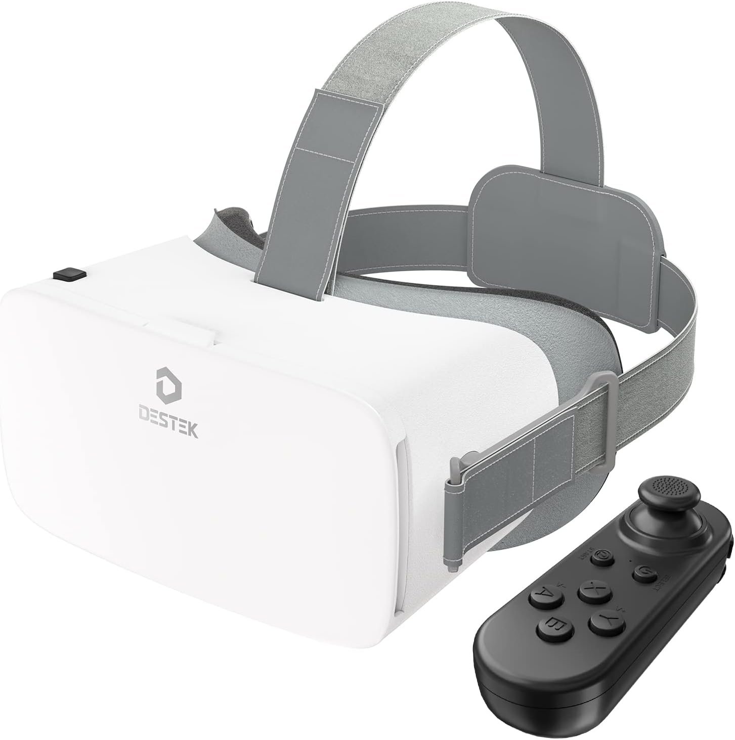 DESTEK V5 VR Headset for Phone with Controller