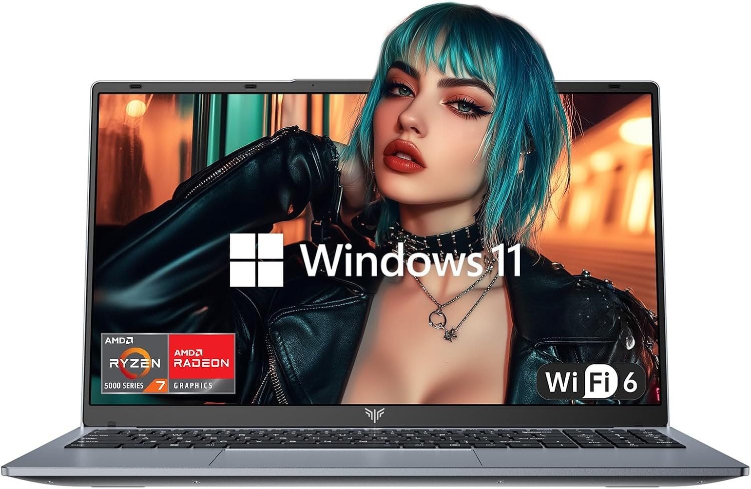 2025 Laptop with AMD Ryzen7 8-core Processor(Up to 4.3GHZ),ΑMD Radeon Graphics,16GB DDR4 RAM 512GB SSD,WiFi 6,15.6 inch IPS Display,Type-C,Micro SD,Webcam,Windows 11 Slim Laptop Computers