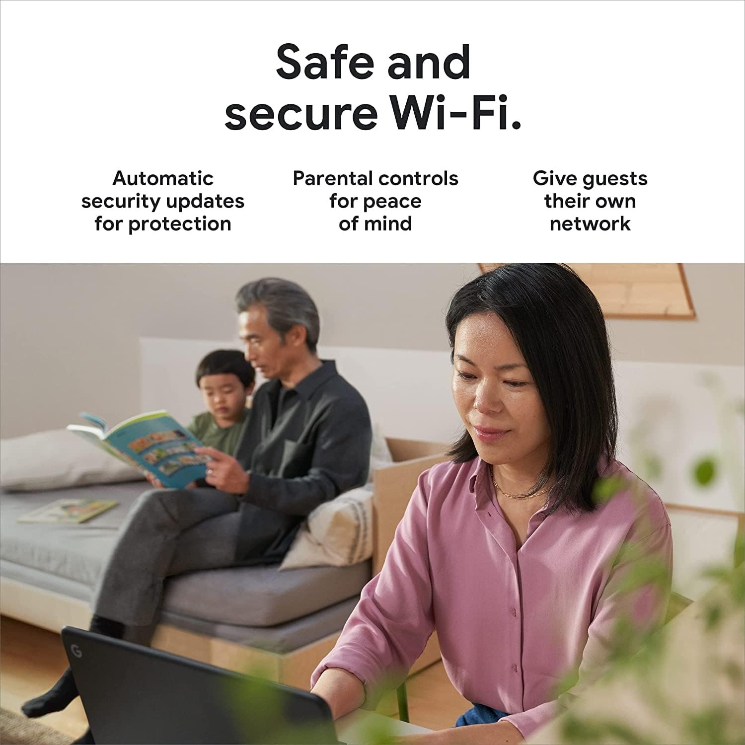 Google Nest WiFi 6 pro (4 Pack, Snow) (Renewed)