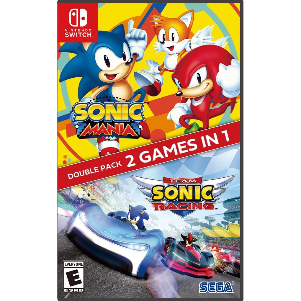 Sonic Mania + Team Sonic Racing Double Pack – Nintendo Switch