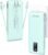 charmast Portable Charger with Built-in Cables and Plug, 10000mAh USB C Power Bank Fast Charging, External Battery Pack Slim, Travel Essentials Compatible with iPhones, Samsung Galaxy, iPad