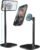COOPER MagStand, Adjustable Magnetic iPhone Stand for Desk & Phone Holder for Video Recording, Compatible with MagSafe, Stand for iPhone 17 Pro Max, 16/15/14/13/12, Small Mag Safe Tripod (Black)